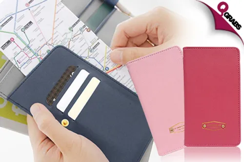 From QR39 Fly & Explore with a Passport Travel Organizer - Choose from Three Fun Colors! (Up to QR188 Value)